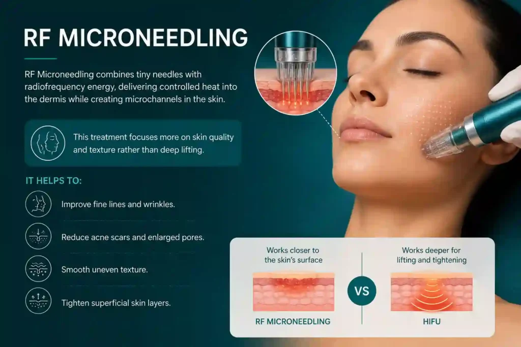 What Does RF Microneedling Do That HIFU Alone Cannot Chapeltown